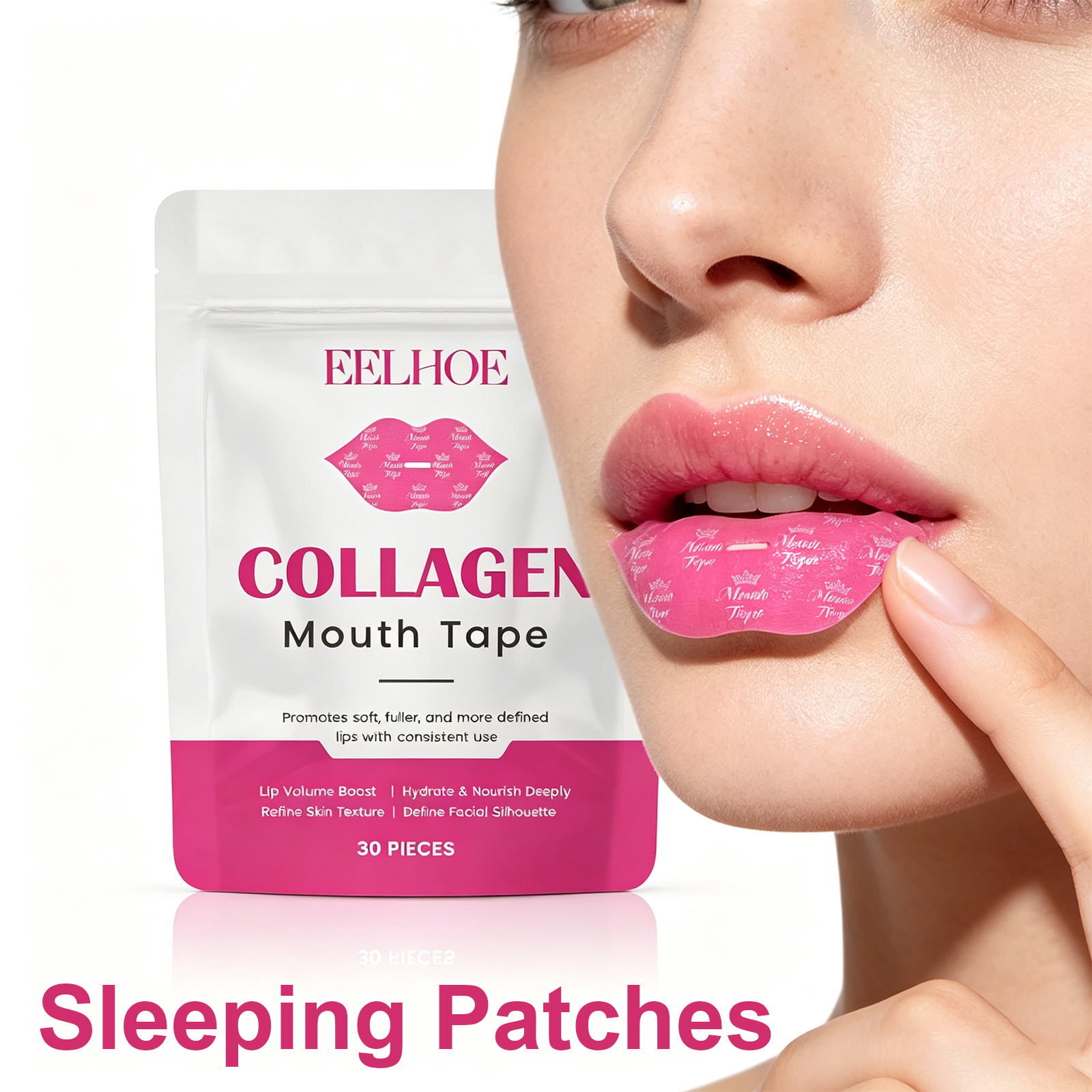 Skincare Collagen - Mouth Tape Lip Care Sleeping Patch