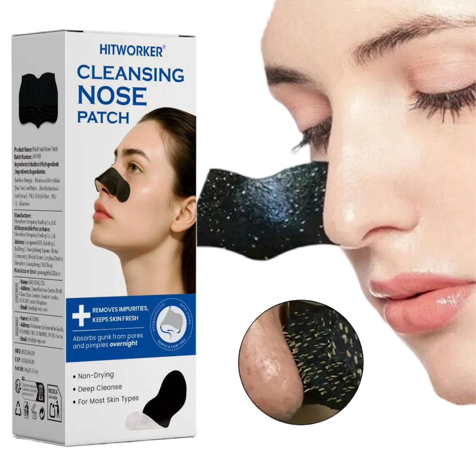 Skincare Gentle - Gentle Nose Care Patches – Alcohol