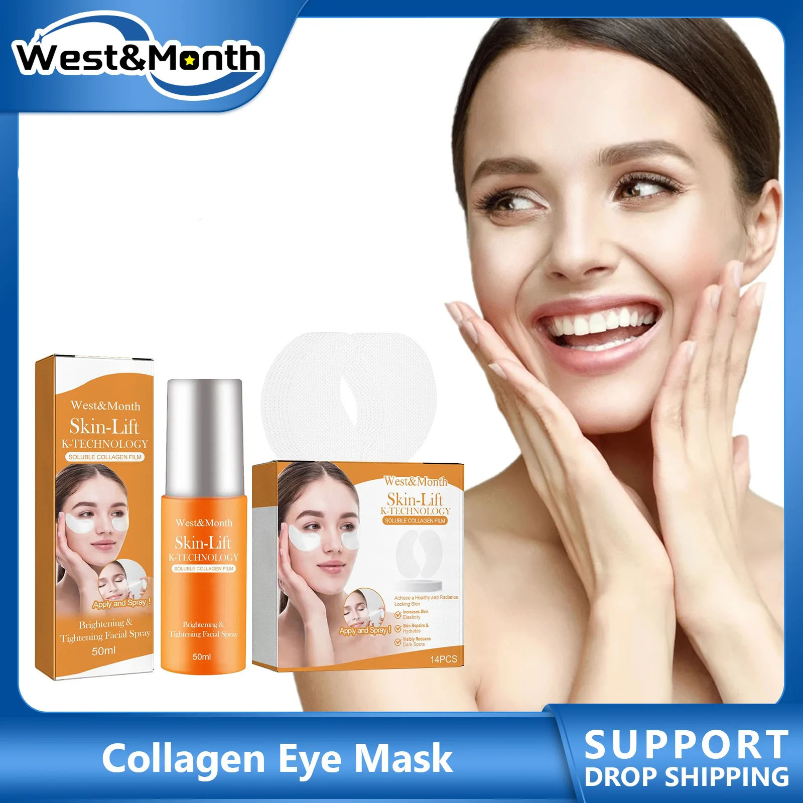 Skincare Collagen - Highprime Water Soluble Collagen Film Black