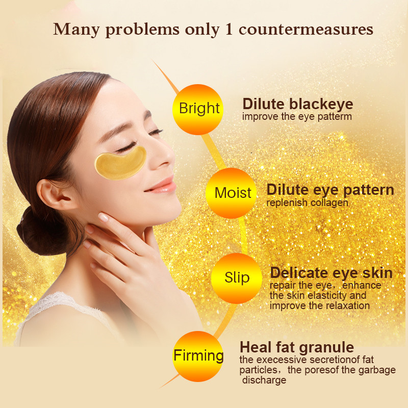 10/20pcs Golden Crystal Collag - مراجعة Skincare Collagen وسعره