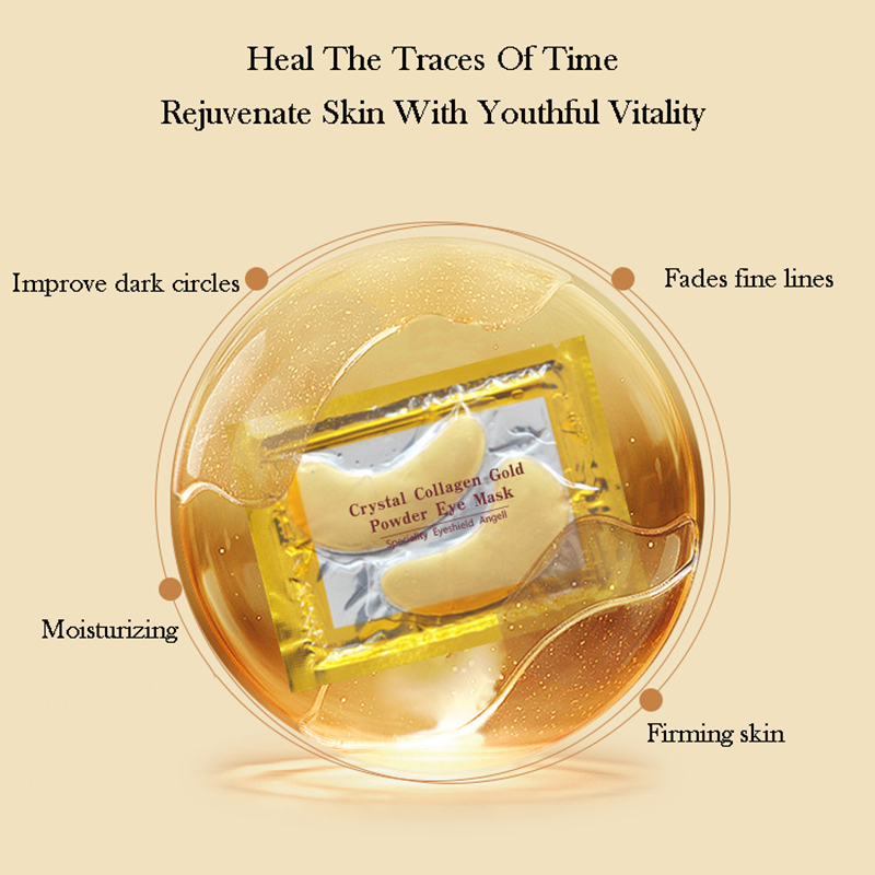 10/20pcs Golden Crystal Collag - مراجعة Skincare Collagen وسعره