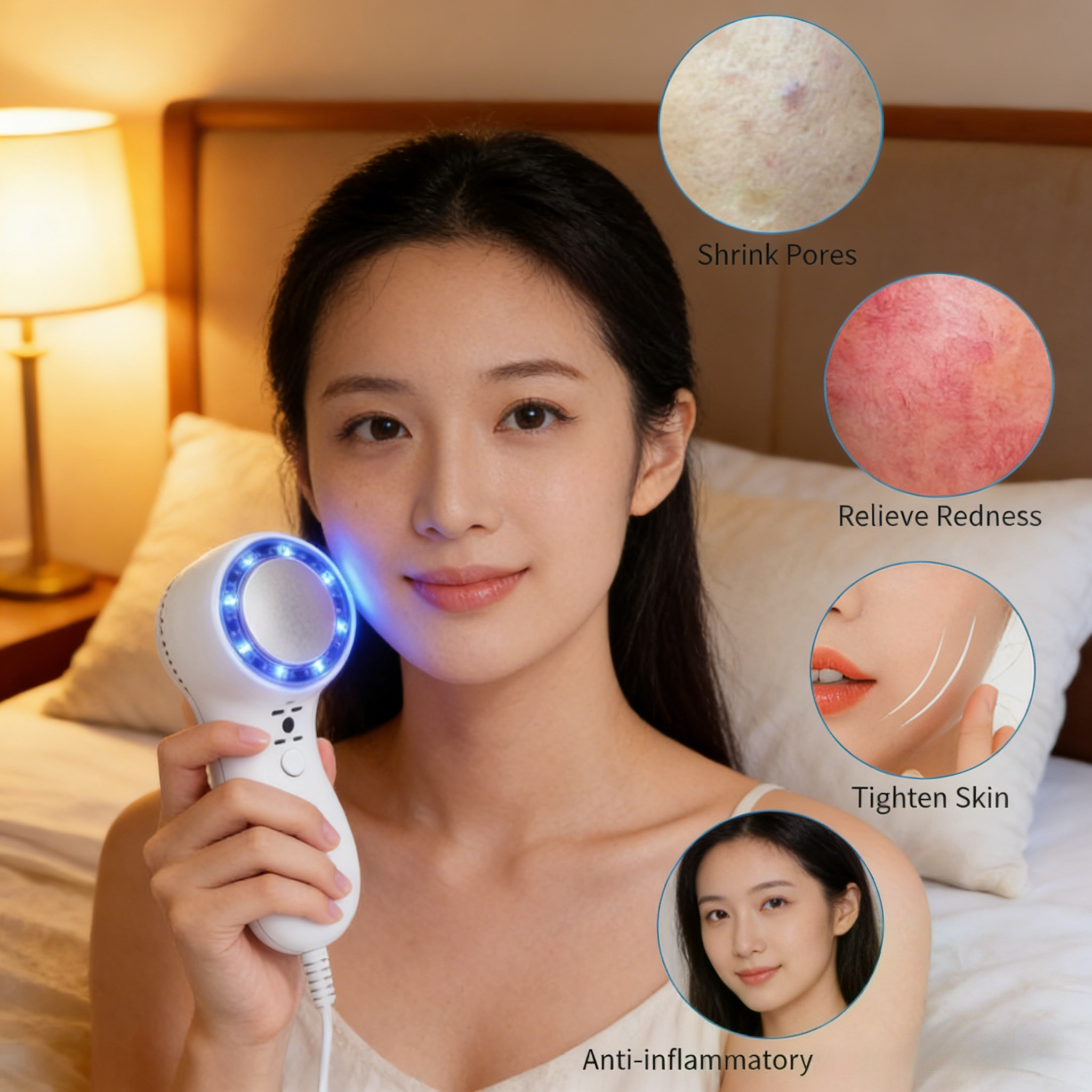 Beauty Device for Home Cryothe - مراجعة Skincare Whitening وسعره