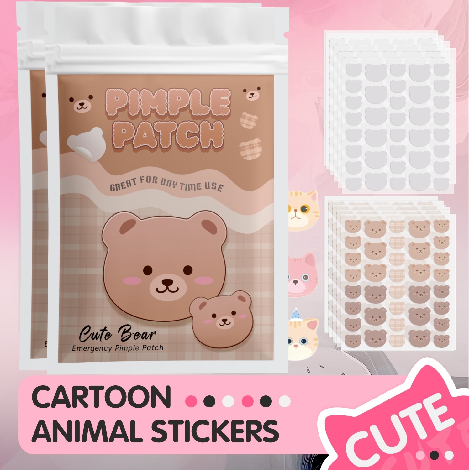 360PCS 3 types of adorable lit - مراجعة Skincare Gentle وسعره
