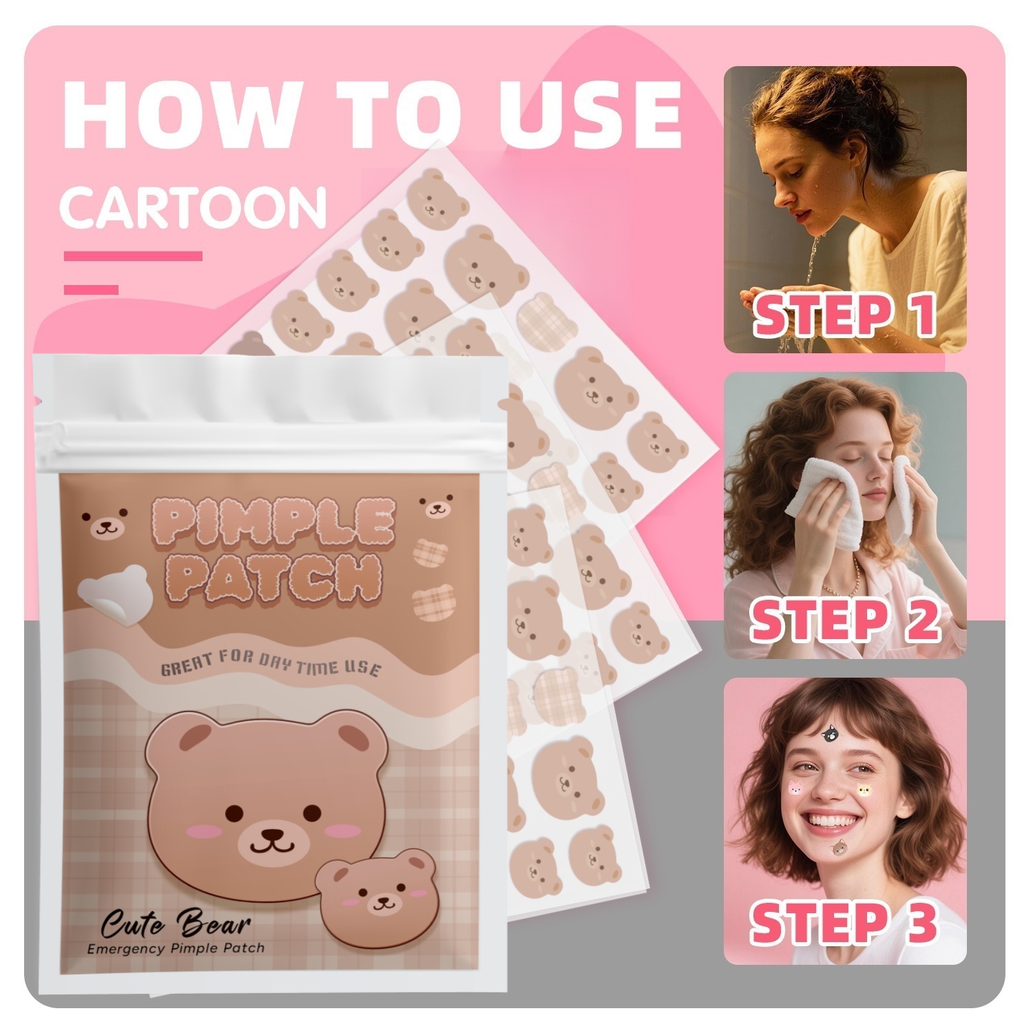360PCS 3 types of adorable lit - مراجعة Skincare Gentle وسعره