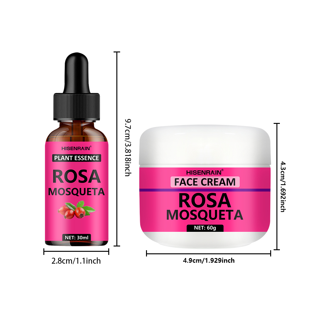 HISENRAIN Rosehip Skincare Set - مراجعة Skincare Whitening وسعره