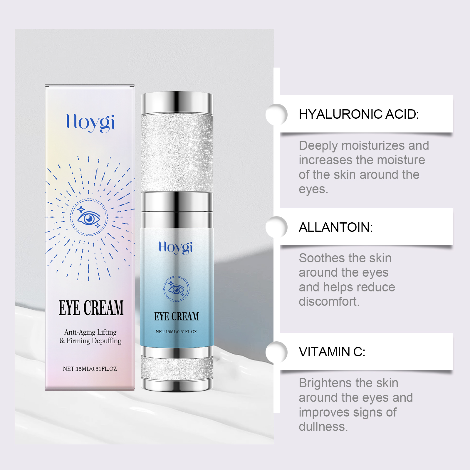 HOYGI 15ml Collagen Eye Serum  - مراجعة Skincare Collagen وسعره