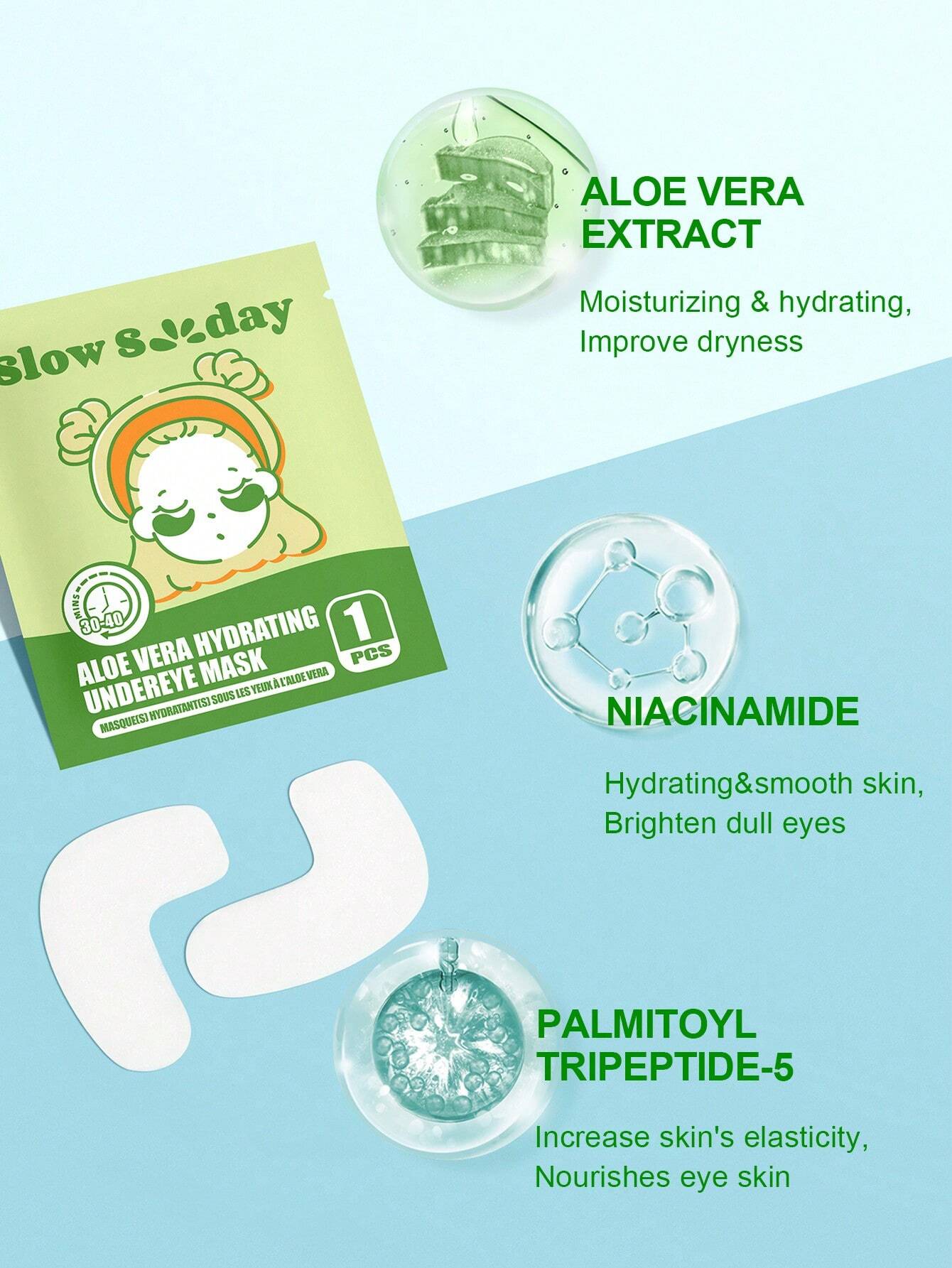 Aloe Vera Hydrating Undereye M - مراجعة Skincare Collagen وسعره
