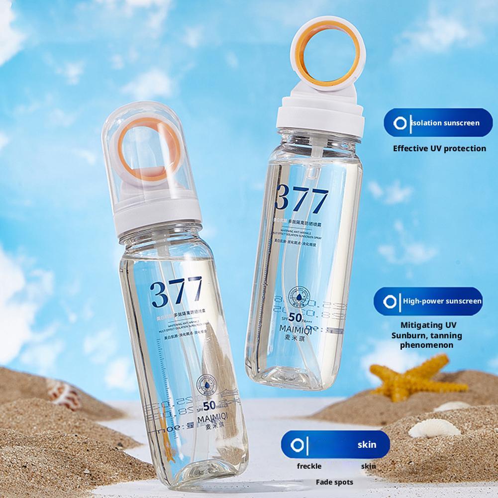 1/3/5PCS Sunscreen Spray SPF50 - مراجعة Skincare Whitening وسعره