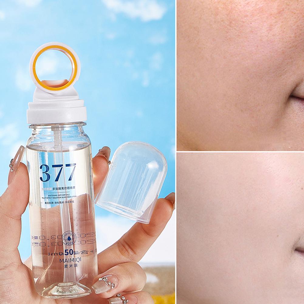 1/3/5PCS Sunscreen Spray SPF50 - مراجعة Skincare Whitening وسعره
